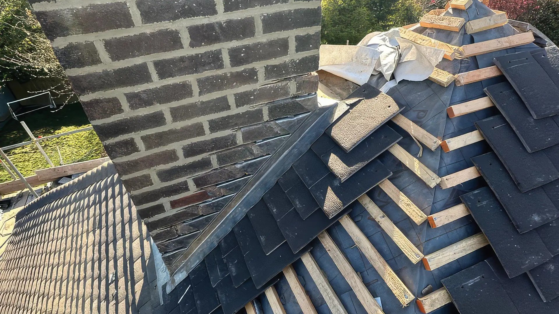 Roof Valley & Lead Flashing